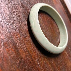 Elegant Green Bangle Bracelet